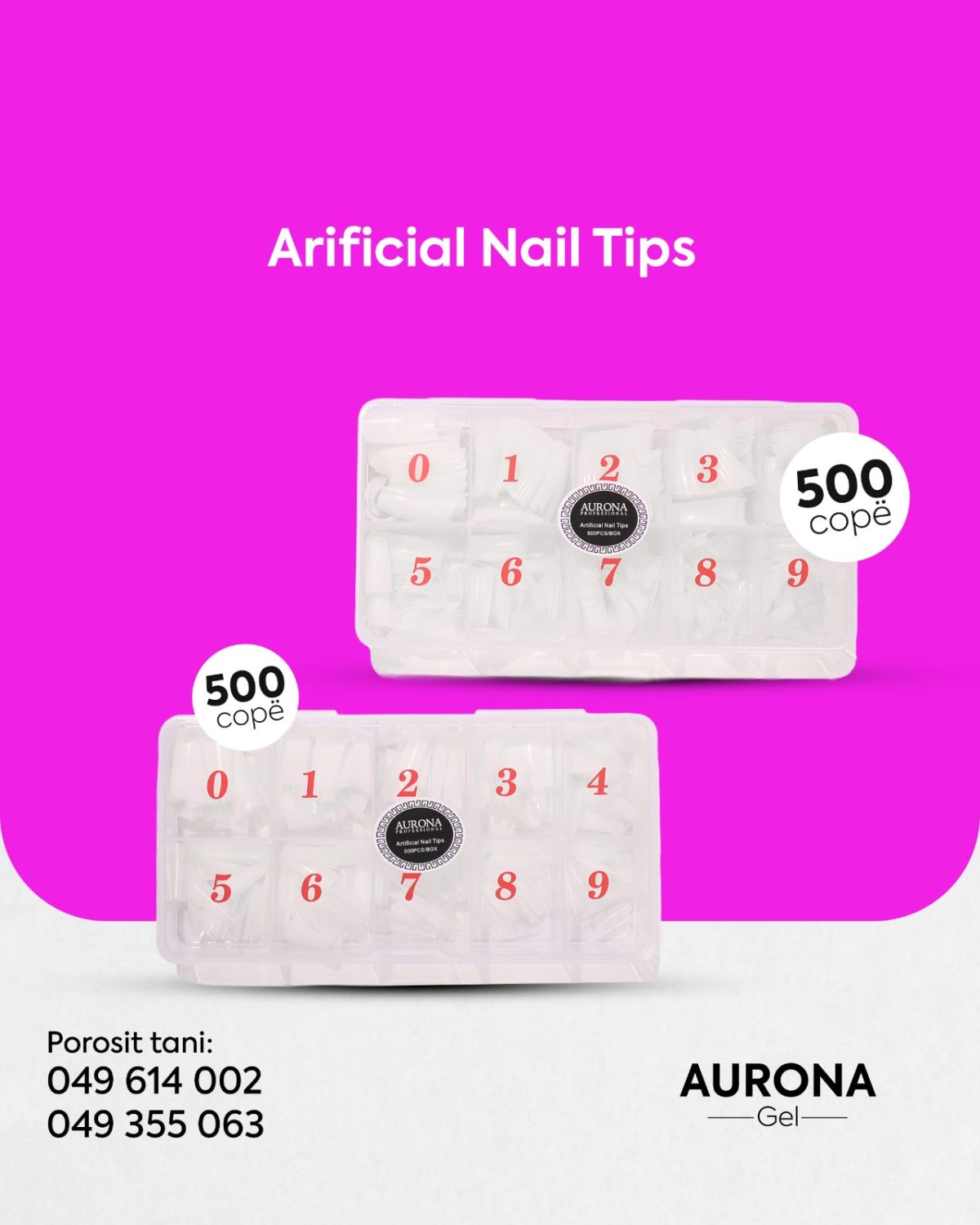 Tipsa Forme C TIPSA TE SHKURTA C - Aurona Cosmetics